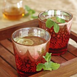 Lemongrass, Basil & Mint Tea - Recipe photo by Aparna