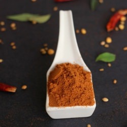 Homemade Sambar Curry Powder - Recipe photo by kothiyavunu