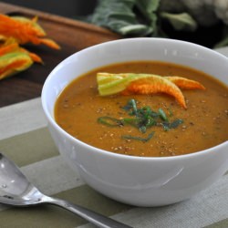 Zucchini Blossom Soup - Recipe photo by Food Well Said