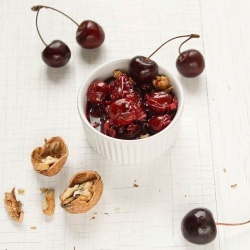 Cherry Jam - Recipe photo by my kitchen affair