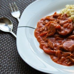 Hungarian Style Seitan - Recipe photo by TotallyVeg