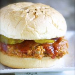 Lentil Sloppy Joes - Recipe photo by NamelyMarly