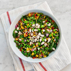 Edamame & corn succotash - Recipe photo by loveandlemons