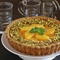 Baked Yogurt Tart - Recipe photo by Aparna