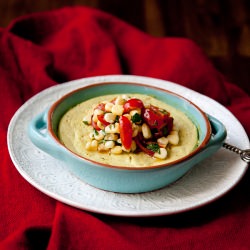 Savory Guacamole Custard - Recipe photo by WhipperBerry