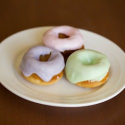 frosted mini donuts - Recipe photo by mirandabowman