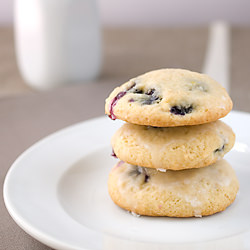 Blueberry Buttermilk Cookies - Recipe photo by Savory Simple