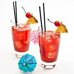 The Singapore Sling Cocktail - Recipe photo by kitchenriffs