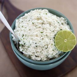 Cilantro-lime Rice - Recipe photo by j3nn.net