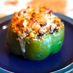Quinoa and Veggie Stuffed Peppers - Recipe photo by dough-eyed girls