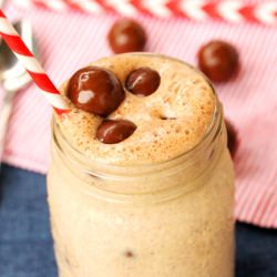 Malted Milk Ball Shake Float - Recipe photo by CouponClippingCook