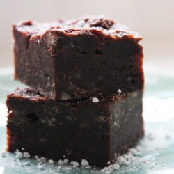 Fleur de Sel Brownies - Recipe photo by ChannelingContessa