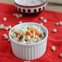 Chick peas salad - Recipe photo by Jeyashrisuresh