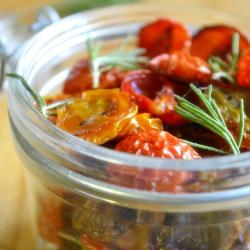 Oven-Dried Cherry Tomatoes - Recipe photo by theviewfromgreatisland