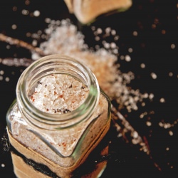 Vanilla Infused Sea Salt - Recipe photo by chickiephi