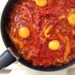 Chachouka - Recipe photo by sharkyovengloves