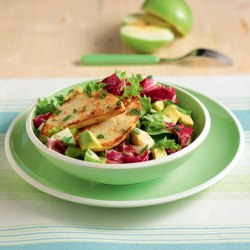 Mixed Salad with Avocado - Recipe photo by olibiakos