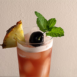 Singapore Sling - Recipe photo by Wonderland Kitchen