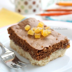 Orange Shortbread Brownies - Recipe photo by Simplystella