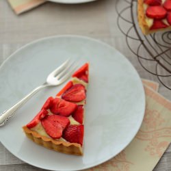 Strawberry-Vanilla-Tart - Recipe photo by coconutandvanilla