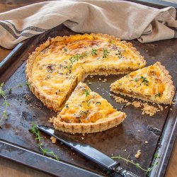 Caramelized Onion Tart - Recipe photo by delicieux