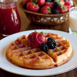 Whole Wheat Yeast Waffles - Recipe photo by BarbaraBakes