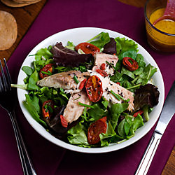 Smoked Mackerel Salad - Recipe photo by SpicieFoodie