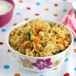 Vegetable Rice - Recipe photo by Jeyashrisuresh