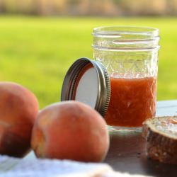 Peach Freezer Jam - Recipe photo by areal-lifehousewife