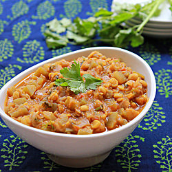 Bottle Gourd Dal - Recipe photo by Aromatic Cooking