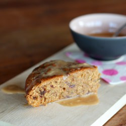 Moist Date Cake with Caramel Sauce - Recipe photo by soffia