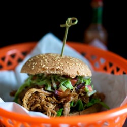 Pulled pork burger - Recipe photo by Ditsen