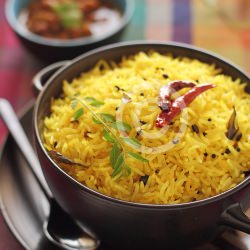 Quick Lemon Rice - Recipe photo by Littlefoodjunction