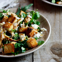 Left-over Roast Chicken Salad - Recipe photo by Simply Delicious
