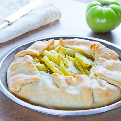 Green Tomato Crostada - Recipe photo by jfoster