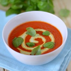 Red bell pepper soup - Recipe photo by thiessa