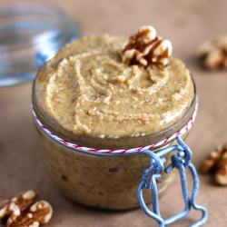 Homemade Walnut Butter - Recipe photo by dessertswithbenefits