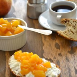 Maple Peach Compote - Recipe photo by vanperrone