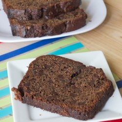 Double Chocolate Zucchini Bread - Recipe photo by dinnersdishesanddesserts