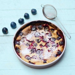 Damson Plum Clafoutis - Recipe photo by abrowntable