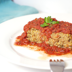 Vegetarian 'Meatloaf' - Recipe photo by gabrielaoel