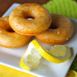 Baked Lemon Mini Donuts - Recipe photo by MrsSchwartzsKitchen