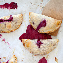 Cherry Cheese Hand Pies - Recipe photo by FoodieCrush