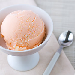 Grapefruit Curd Ice Cream - Recipe photo by Savory Simple