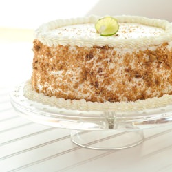 Key Lime Layered Angel Food Cake - Recipe photo by foodsofourlives