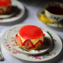 Strawberry Fraisier - Recipe photo by lostpastremembered