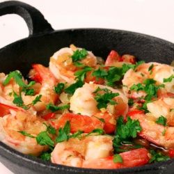Spanish Garlic Prawns - Recipe photo by cookingisapain.blogspot.com