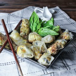 Baked Rice Paper Rolls - Recipe photo by thewrenandrabbit