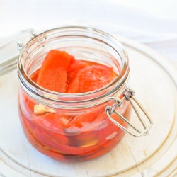 Marinated Chargrilled Capsicums - Recipe photo by ScandiFoodie