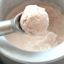 Strawberry Buttermilk Ice Cream - Recipe photo by ChannelingContessa